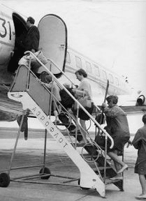 people boarding What Zagat people think of airlines