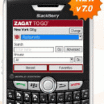 zagat blackberry 150x150 Restaurant guide for your blackberry, palm or windows mobile